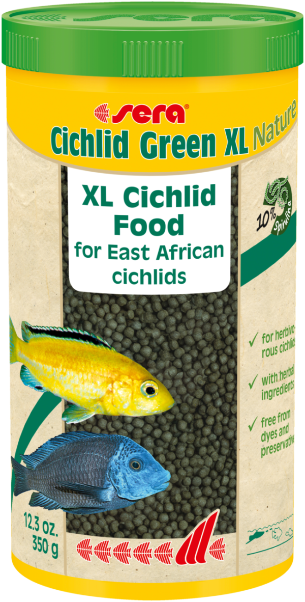 Sera Cichlids Green XL 1000ml 350g