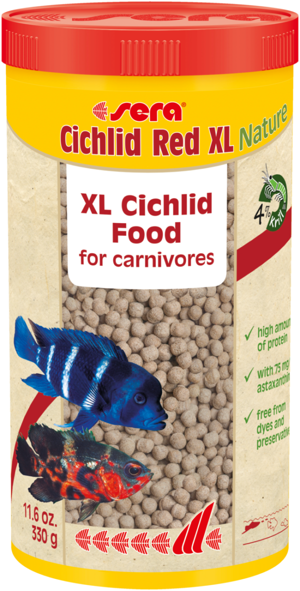 Sera Cichlids Red XL 1000ml 330g