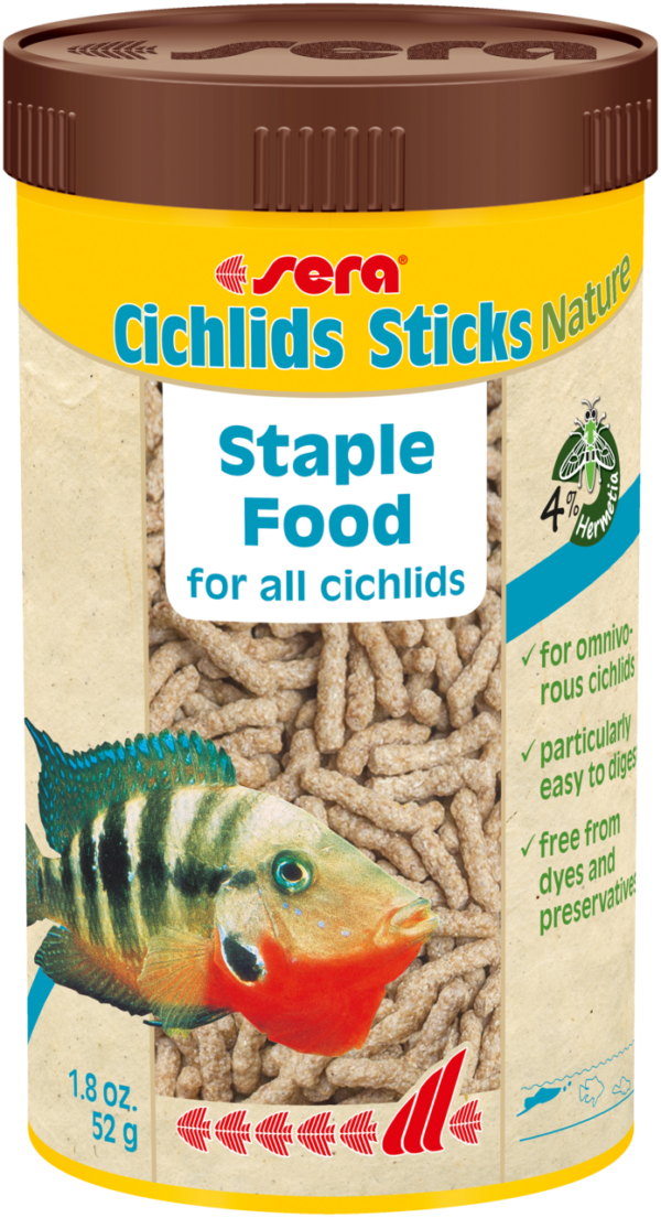 Sera Cichlids Sticks Nature 250ml 52g