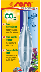 Sera flore CO2 bubble counter