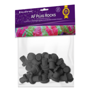 Aquaforest Plug rocks black 24kom