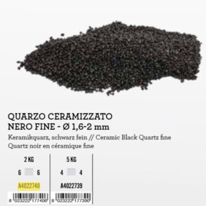 Akvarijski Pijesak Quarz Crni 2kg 1,6-2mm Amtra