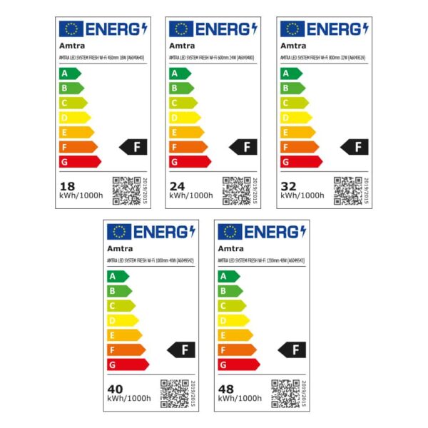 Amtra LED System Wi-Fi Fresh 48W 1200mm - Image 5