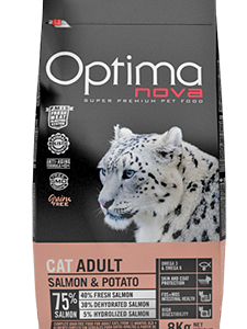 Optimanova cat adult Losos/krumpir 2kg GF
