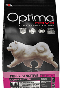 Optimanova dog puppy medium Losos/krumpir 12kg GF