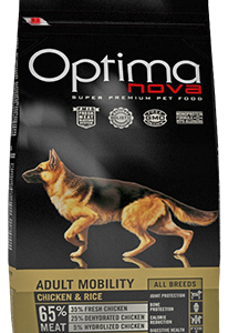 Optimanova dog adult medium Mobility 12kg LG