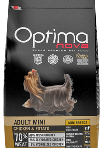 Optimanova dog adult mini pile/krumpir 2kg GF