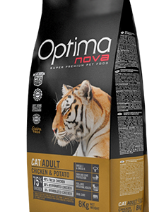 Optimanova cat adult Pile/Krumpir 2kg GF