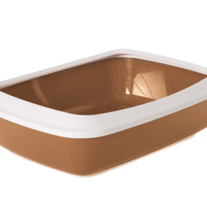 WC mace Iriz 50 50x37x14cm s rubom smeđi