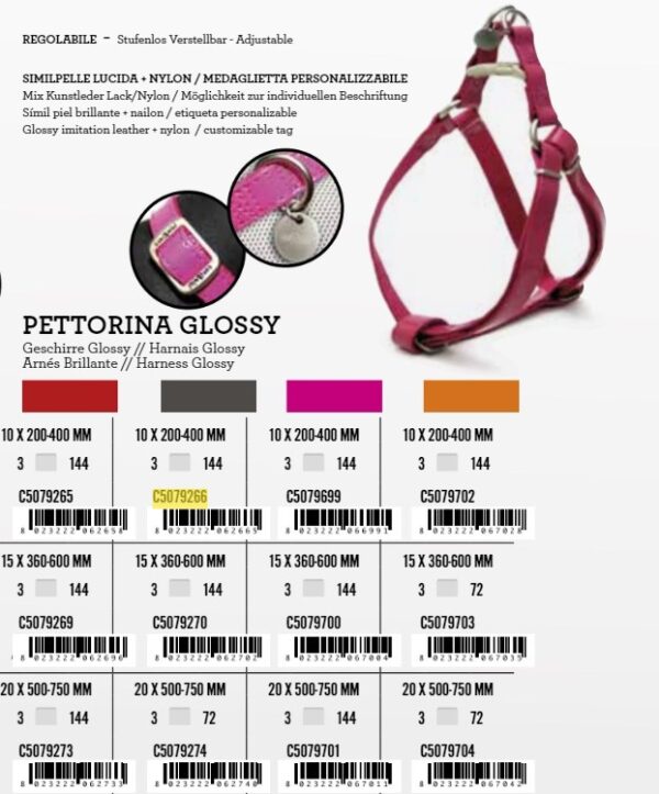 HAM GLOSSY FUXIA 50/75x2cm