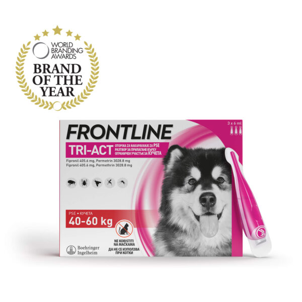 Frontline tri-act 40-60kg XL 6ml 1/3