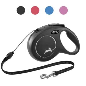 Flexi CLASSIC MD 5m Uže crni 20kg