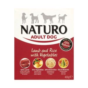 Naturo pašteta 400g janje/riža/povrće 1/7