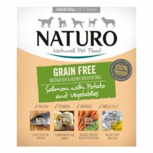 Naturo pašteta 400g losos/krumpir/povrće GF 1/7