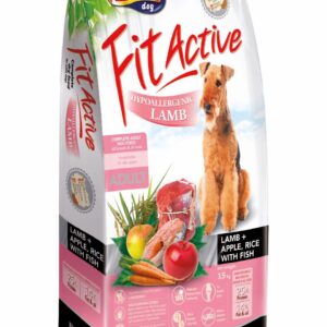 Panzi dry Fit-Active dog 4kg Adult Hypoalergenic janjetina