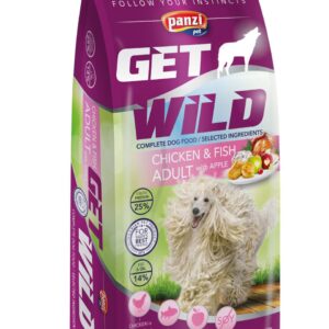 Panzi dry Get Wild dog 15kg Adult pile/riba