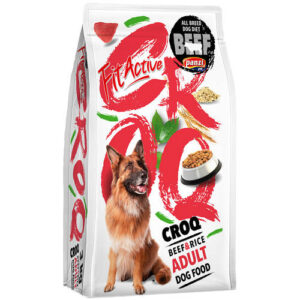 Panzi dry Fit-Active dog Croq 3kg Adult govedina/riža