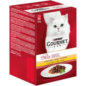 Gourmet MonPetit Pura/Pile/Patka 6x50g 1/8