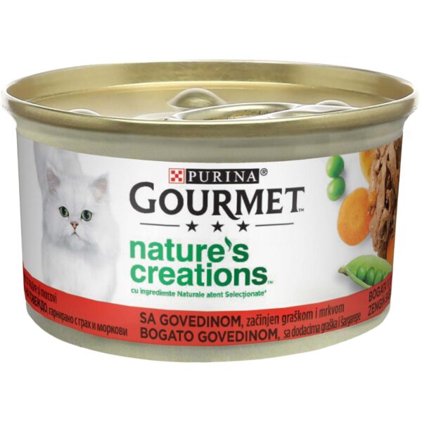 Gourmet Natures Creations Govedina 85g 1/24