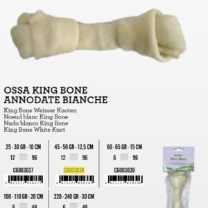 KB Kost čvor 15cm Bijela