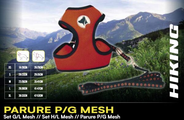 Ham+Vodilica Hiking Mesh M 35-41cm Crni