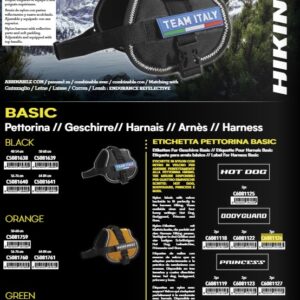 Hiking Natpis za Ham L/XL "Princess" 2kom