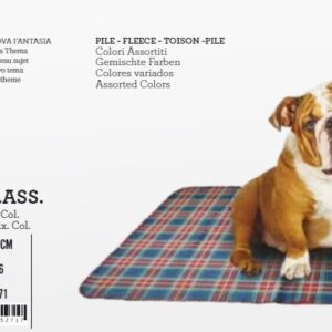 Ležaj 100x70 Dekica Tartan