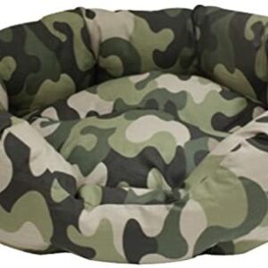 Ležaj 54x46x14cm oval Camo