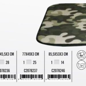 Ležaj 85.5x53x3cm madrac Camo X A