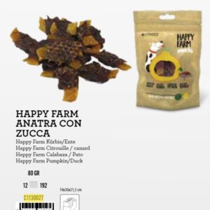 KD Poslastica za Pse Happy farm patka/buča 80g CROCI