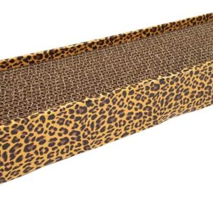 Grebalica 48x12,5x5cm karton Leopard
