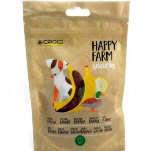 KD Poslastica za Pse Happy farm patka/banana 80g CROCI