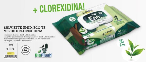 Gills Vlažne Maramice Eco Tea/Chlorex.30kom