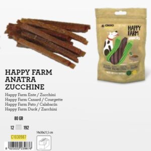 KD Poslastica za Pse Happy farm patka/tikvice 80g CROCI
