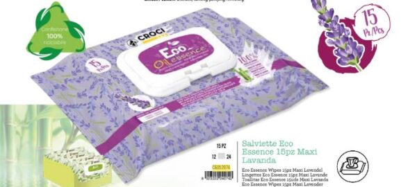 Gills Vlažne maramice Eco 15kom Lavanda maxi