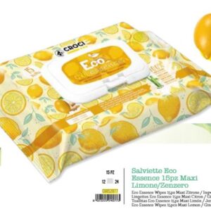 Gills Vlažne maramice Eco 15kom Limun/đumbir
