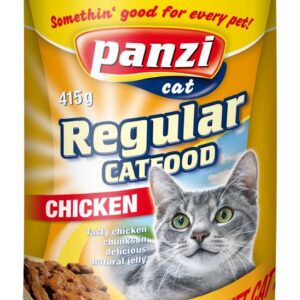 Panzi konzerva Regular cat 415g pile