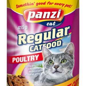 Panzi konzerva Regular cat 415g perad