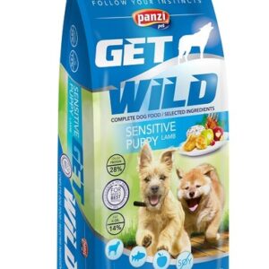 Panzi dry Get Wild dog 15kg Puppy Sensitive janjetina