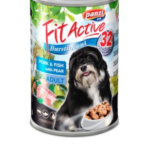 Panzi konzerva Fit-Active Premium Dog 1240g svinja/riba