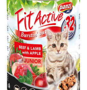 Panzi konzerva Fit-Active Premium Cat 415g Kitten govedina/jabuka