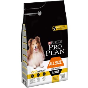 Pro Plan Adult Light/Sterilised 3kg 1/2