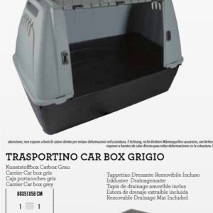 Transporter Box Plastični 100x60x65cm za auto