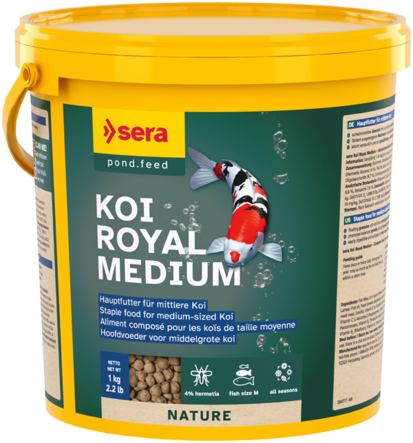Sera KOI Royal nature MD 3800ml 1000g