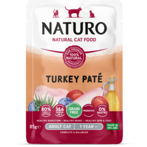 Naturo Cat vrećica 85g pura pate 1/12