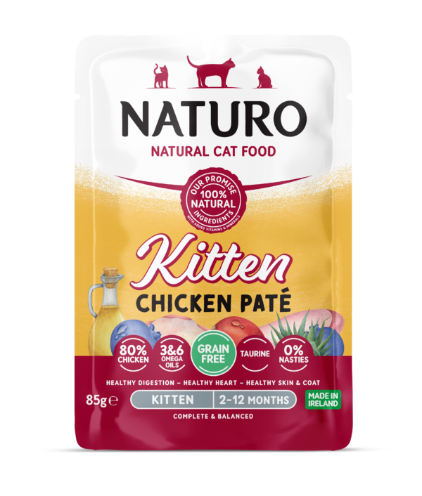 Naturo Cat vrećica 85g Kitten pile pate 1/12