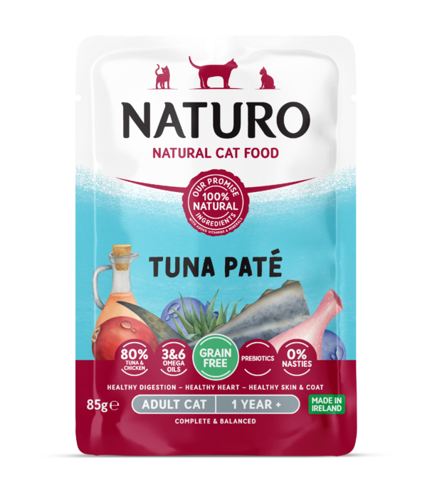 Naturo Cat vrećica 85g tuna pate 1/12