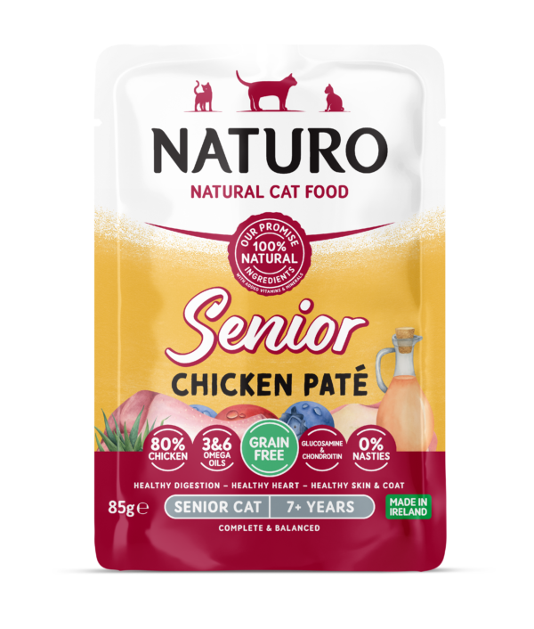 Naturo Cat vrećica 85g Senior pile pate 1/12