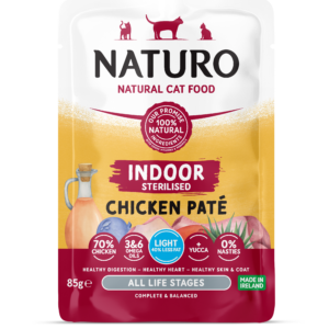 Naturo Cat vrećica 85g Indoor & Sterilised pile pate 1/12