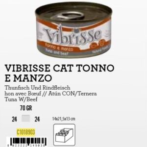 Vibrisse TUNA/GOVEDINA 70g